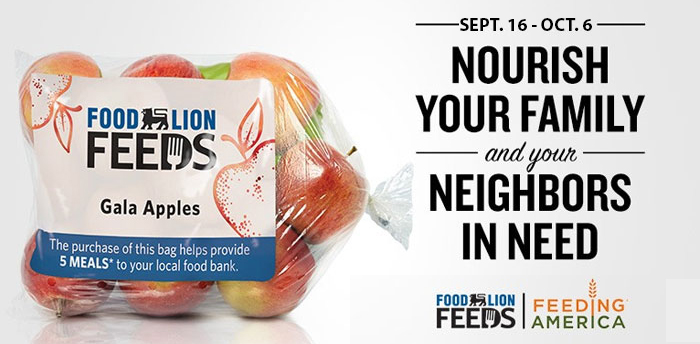 Food Lion Feeds Launches Specially-Marked Bagged Apples to Provide 1  Million Meals to Families in Need