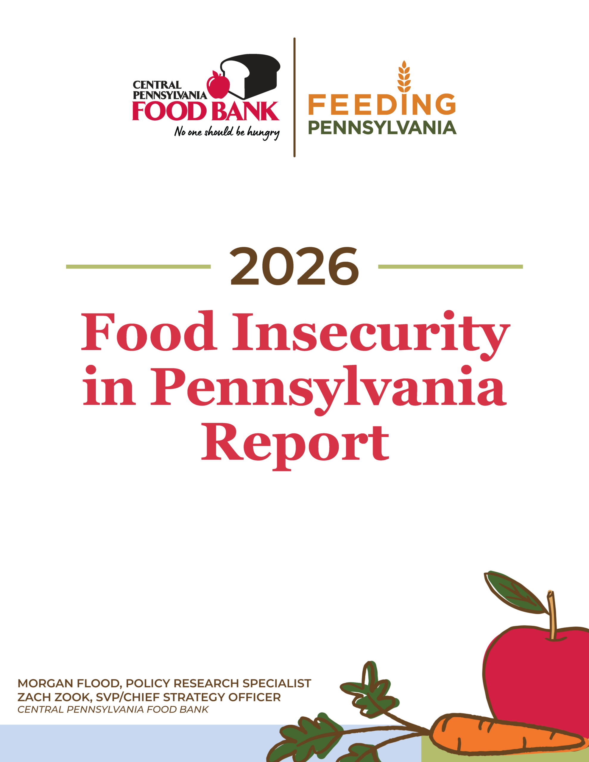 2026 Food Insecurity Report Cover